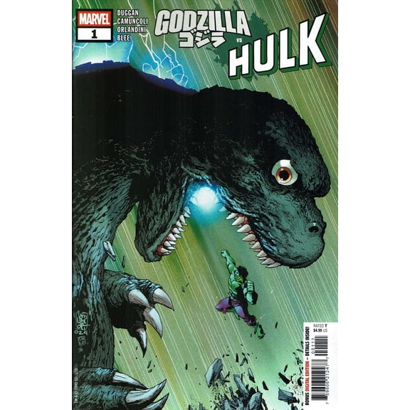 Godzilla Vs. Hulk #1 VF ; Marvel Comic Book