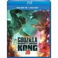 thumbnail image 1 of Godzilla Vs. Kong [3D Blu-ray + Blu-ray] [Blu-ray], 1 of 2