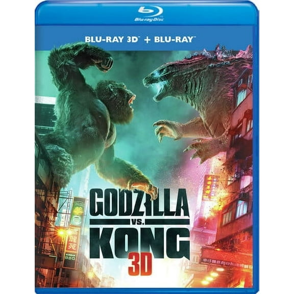 Godzilla Vs. Kong [3D Blu-ray + Blu-ray] [Blu-ray]