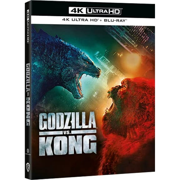 Godzilla Vs Kong (4k+Br) (4K Ultra HD) Skarsgard Brown Hall Henry Oguri Wingard Adam