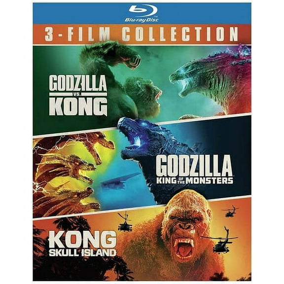 Godzilla Vs. Kong / Godzilla: King of the Monsters / Kong: Skull Island (Blu-ray)