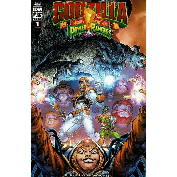 Godzilla Vs. The Mighty Morphin Power Rangers II #1A VF ; IDW Comic Book