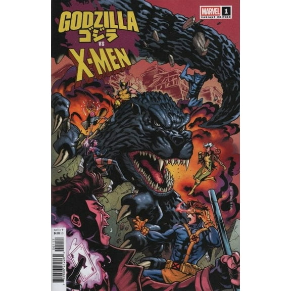Godzilla Vs. X-Men #1H VF ; Marvel Comic Book