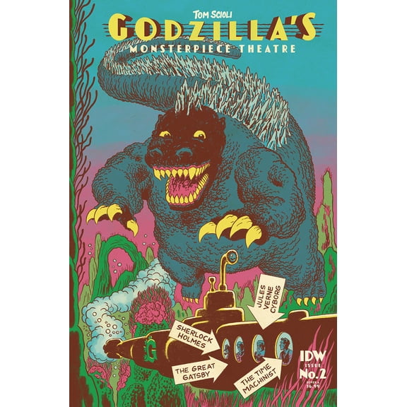Godzilla's Monsterpiece Theatre #2A VF ; IDW Comic Book