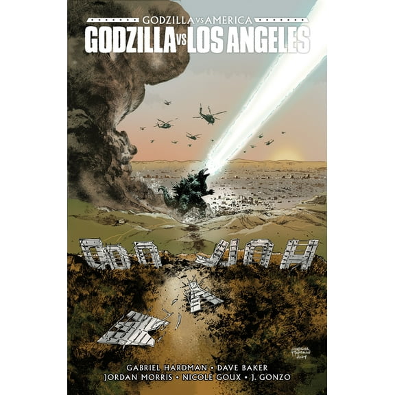 Godzilla vs. America: Los Angeles, (Hardcover)