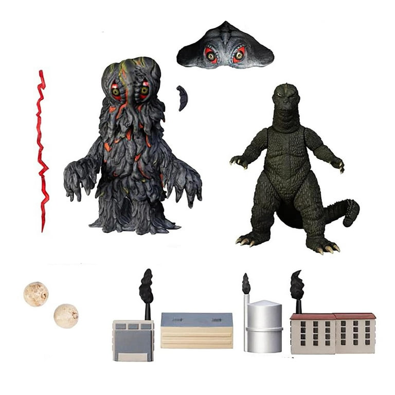 5 Points XL Godzilla vs Hedorah Action Figure Box Set with