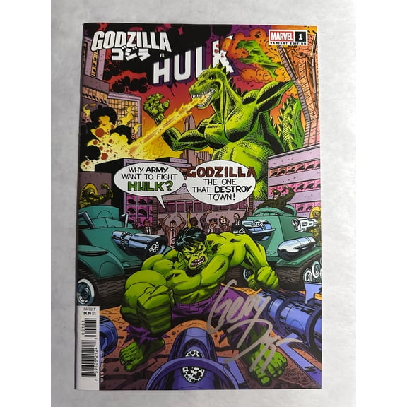 Godzilla vs. Hulk #1 Comic Book