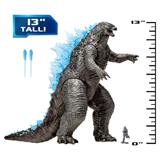 Godzilla vs Kong 13" Mega Godzilla Figure with Lights & Sounds