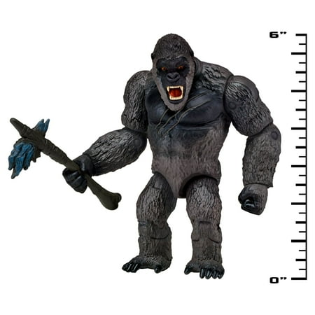 Godzilla vs. Kong Basic Kong with Battle-Axe Action Figure (6")
