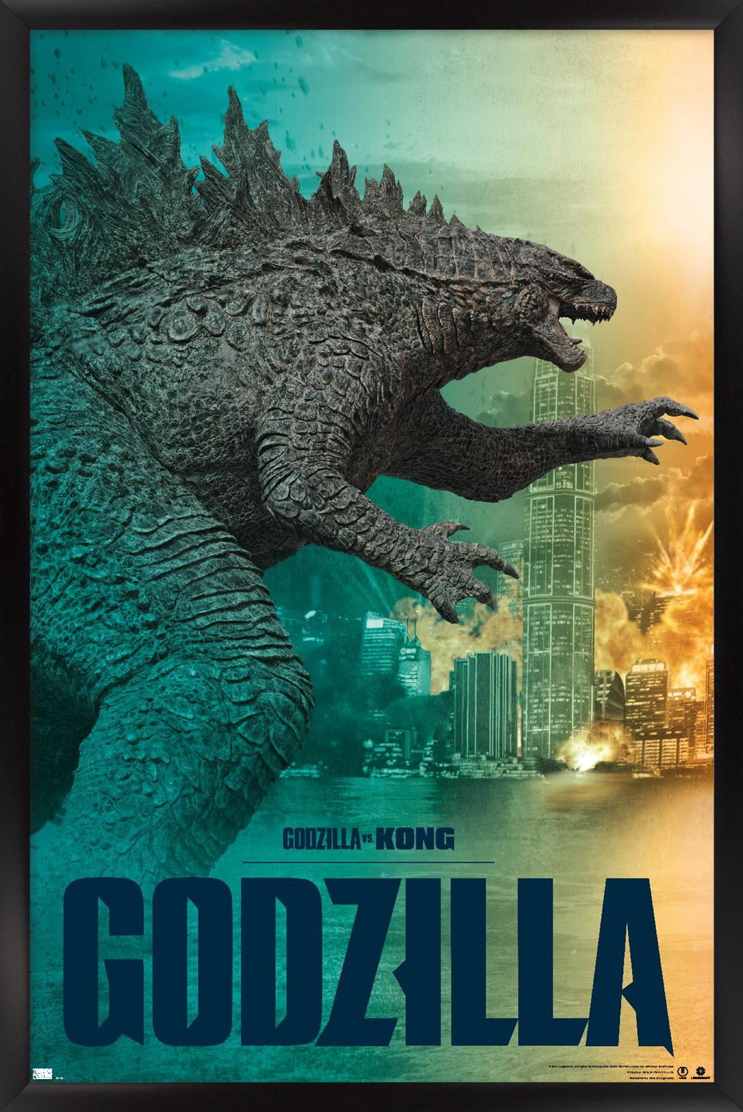 Godzilla vs. Kong - Godzilla Wall Poster, 22.375
