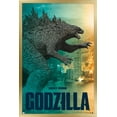 thumbnail image 1 of Godzilla vs. Kong - Godzilla Wall Poster, 22.375" x 34" Framed, 1 of 6