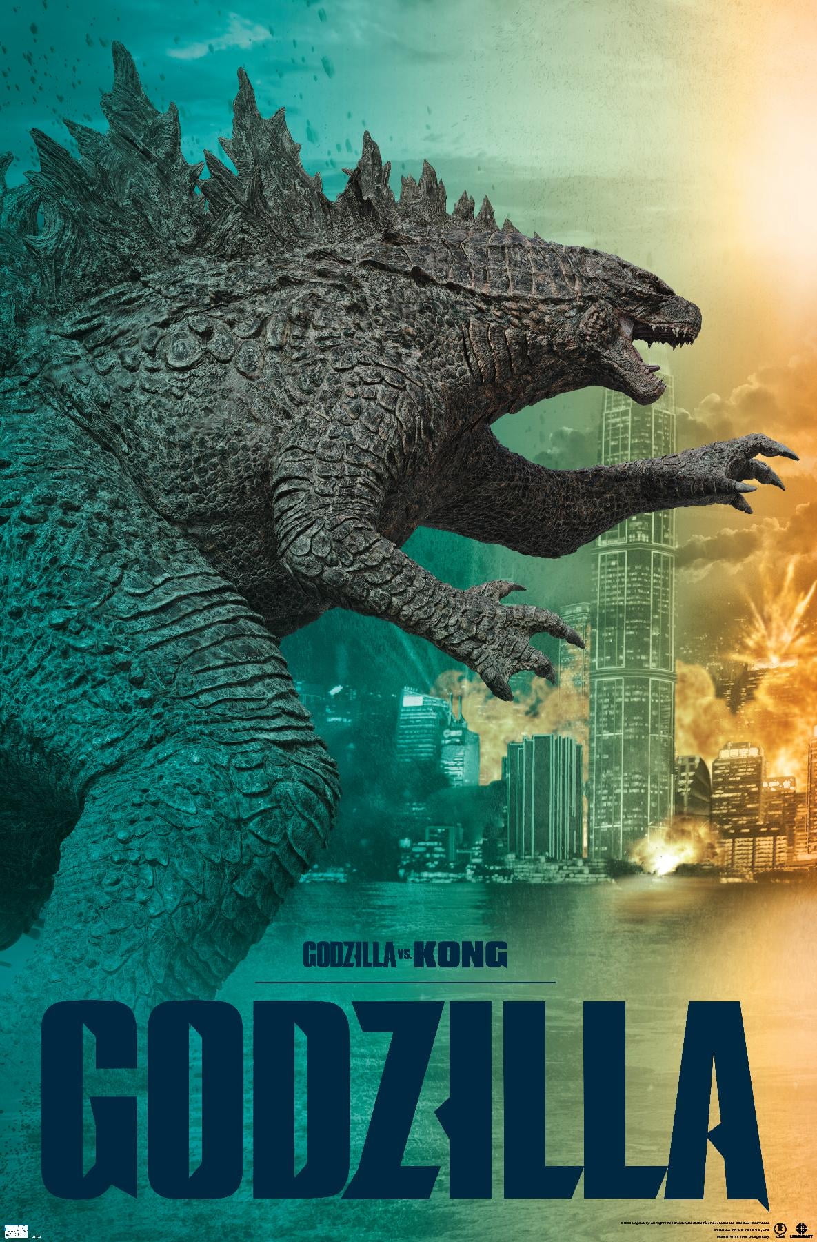 GODZILLA vs KONG パンフレット A4サイズ Godzilla-vs-Kong-Godzilla-Wall