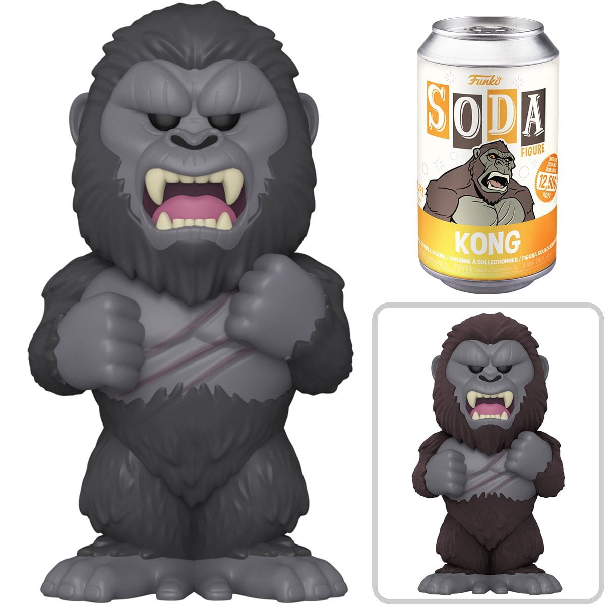 特撮 funko soda kong 1/2000 flocked kong Amazon.com: Funko Pop
