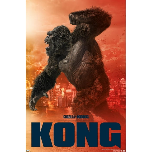 Godzilla vs. Kong - Kong Wall Poster, 22.375" x 34"