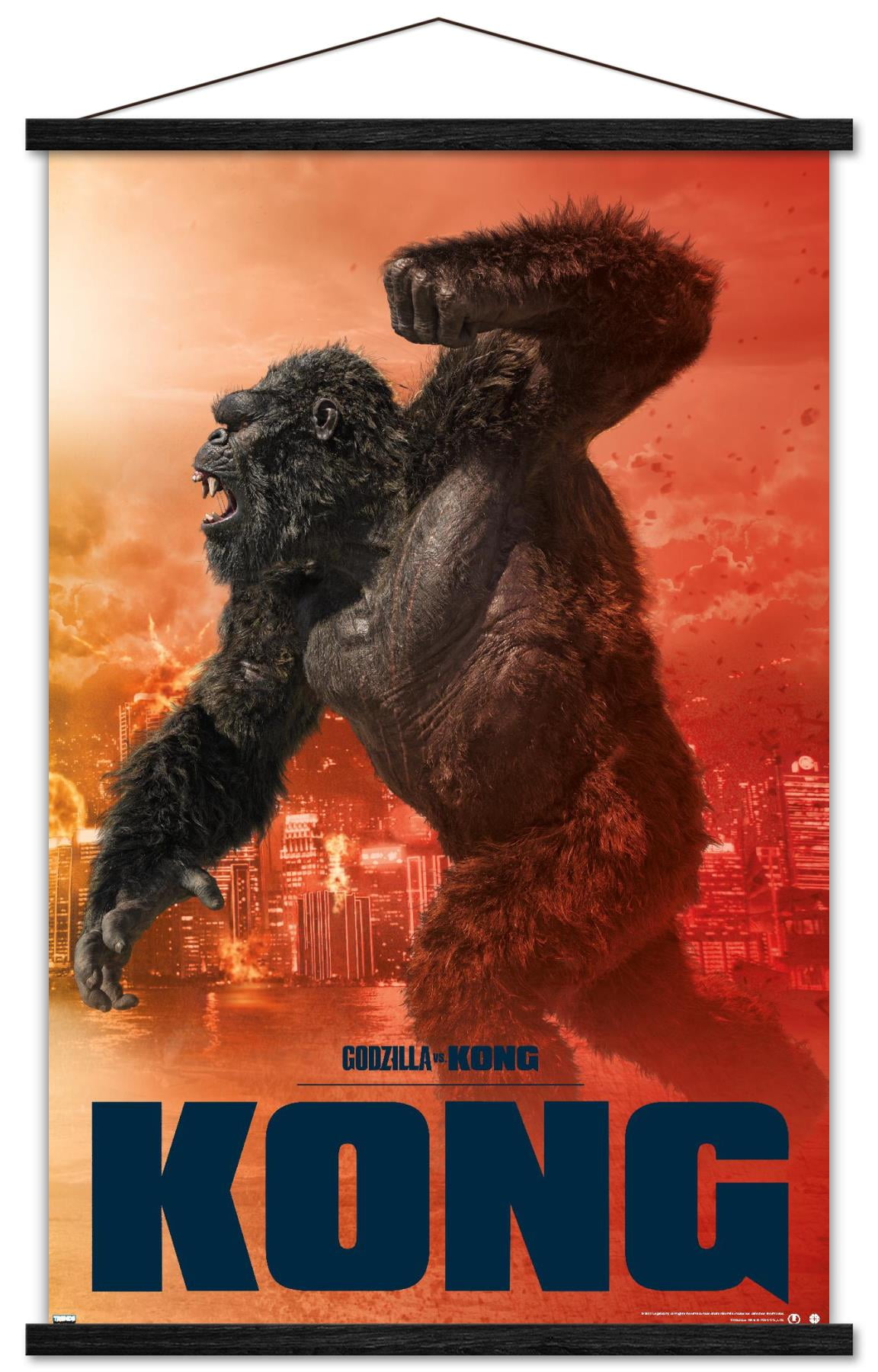 Godzilla vs. Kong - Kong Wall Poster, 14.725