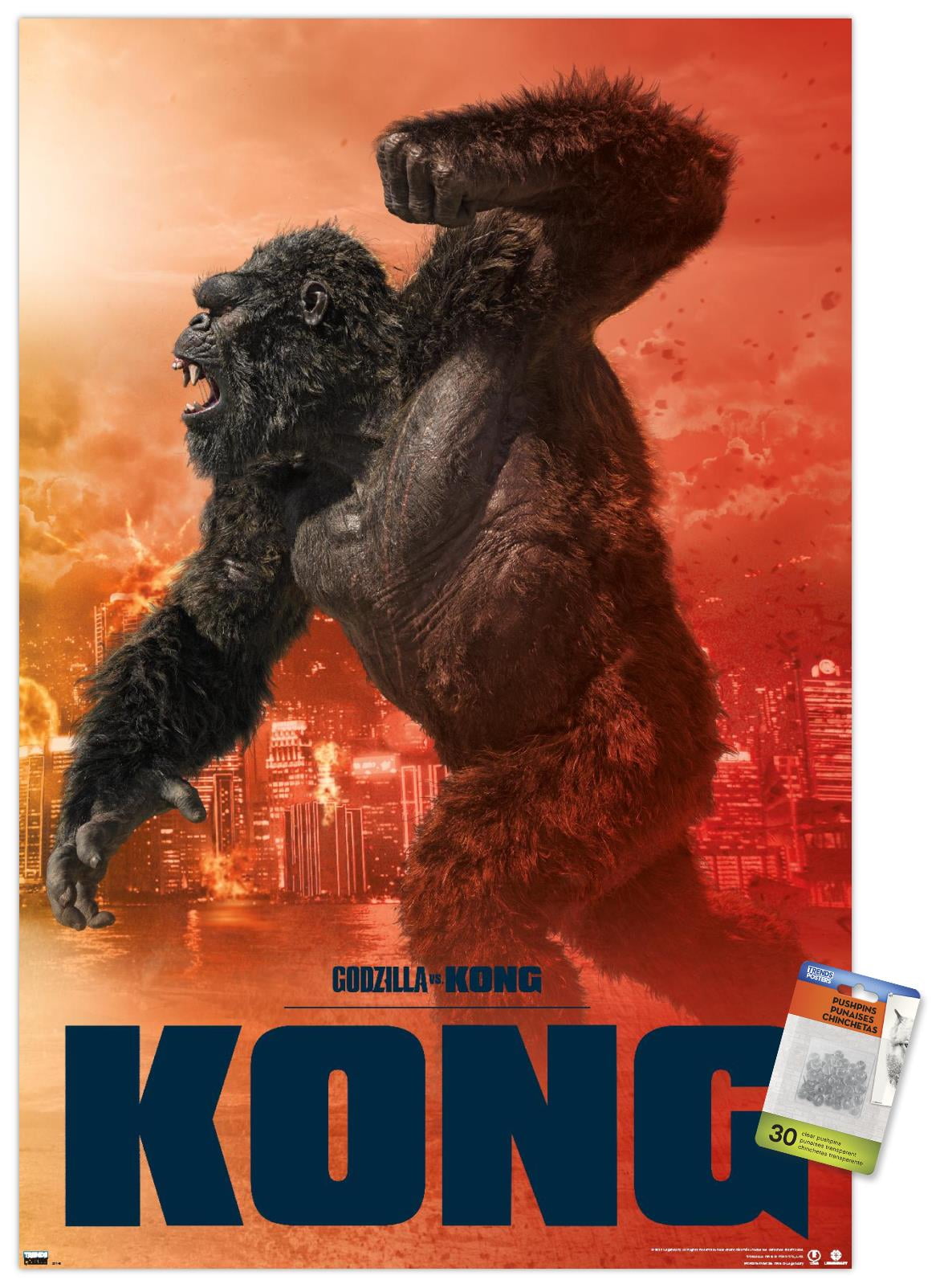 GODZILLA vs KONG パンフレット A4サイズ Godzilla-vs-Kong-Kong-Wall-