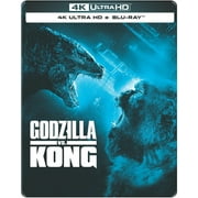 Godzilla vs. Kong (Walmart Exclusive) (Steelbook) (4K Ultra HD + Blu-ray + Digital Copy)