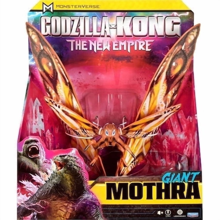 Godzilla x King: The New Empire Giant Mothra Action Figure, 11