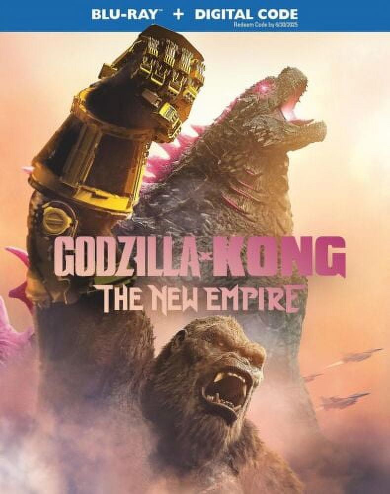 Godzilla x Kong The New Empire (Bluray + Digital) NEW FREE SHIPPING