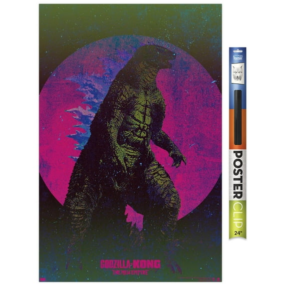 Godzilla x Kong: The New Empire - Godzilla Sun Wall Poster, 22.375" x 34"