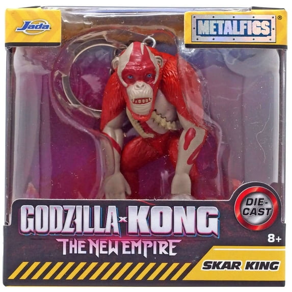 Godzilla x Kong The New Empire MetalFigs Diecast Figure Keychain Skar King