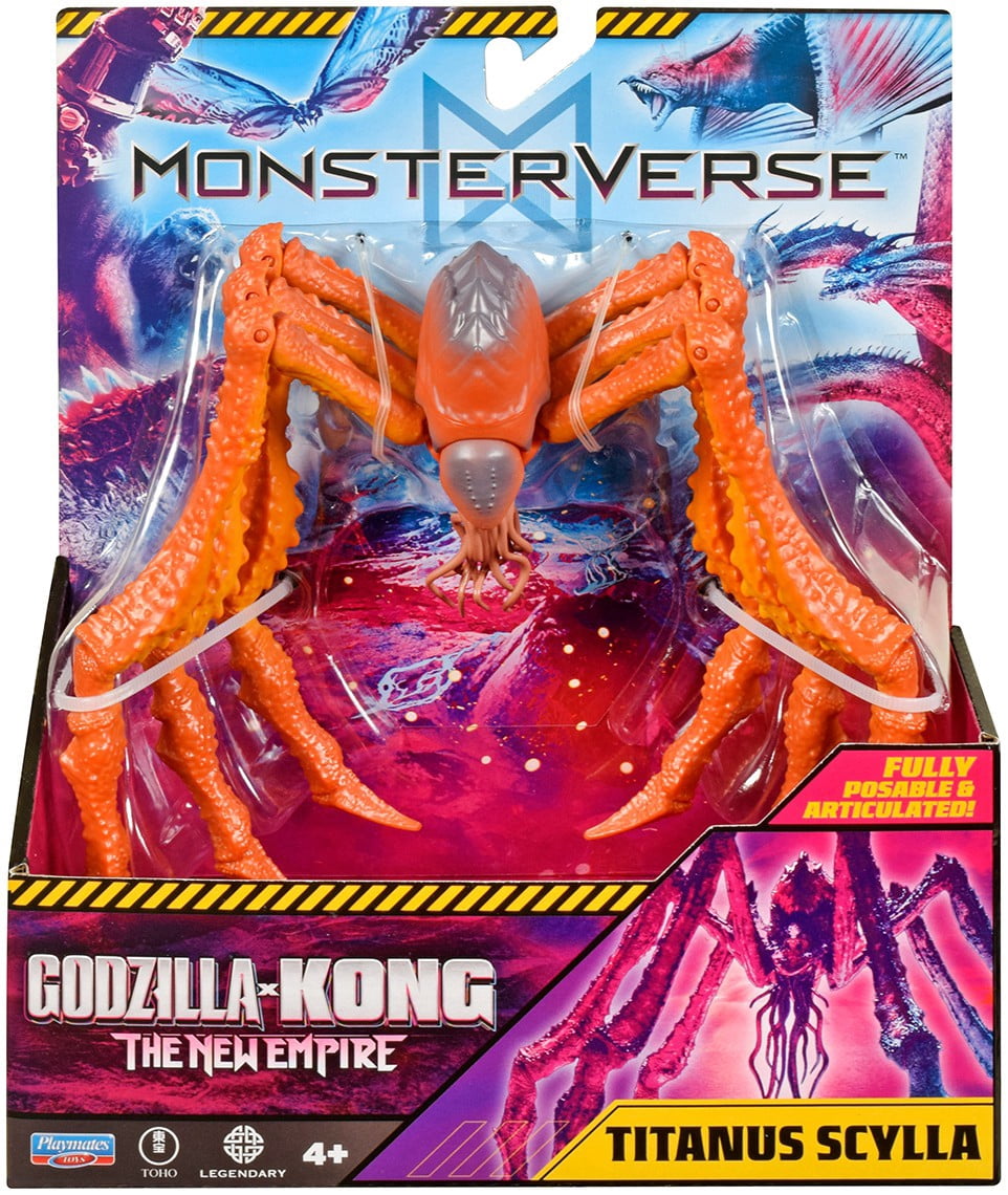 Monarch Legacy of Monsters Titanus Scylla Action Figure, 6-inch