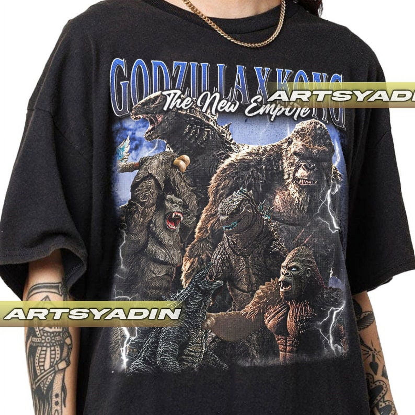 Godzilla x Kong The New Empire Unisex Softstyle TShirt