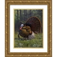 thumbnail image 1 of Goebel, Wilhelm 11x14 Gold Ornate Wood Framed with Double Matting Museum Art Print Titled - Spring Strut, 1 of 4