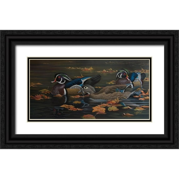 Goebel, Wilhelm 18x11 Black Ornate Wood Framed with Double Matting Museum Art Print Titled - Wg10020710003Rlg