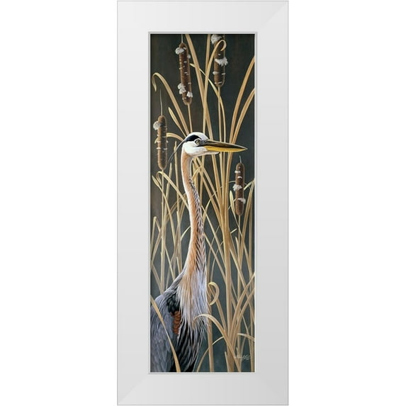 Goebel, Wilhelm 8x18 White Modern Wood Framed Museum Art Print Titled - Standing Tall