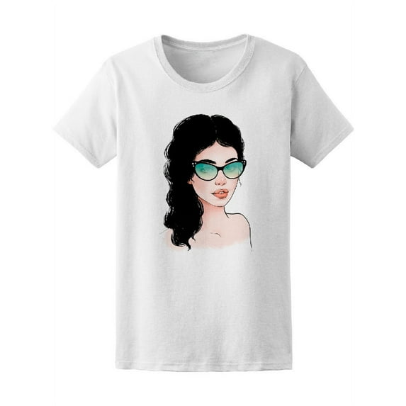Goegous Fashion Sunglasses Lady T-Shirt Women -Image by Shutterstock, Female Large