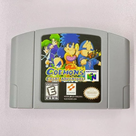 Goemon's Great Adventure N64 Game Cartridges for N64