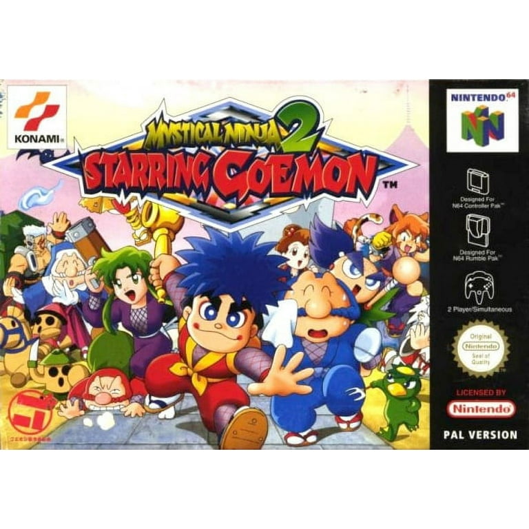 Goemon's Great Adventure Mystical Ninja Starring Goemon