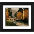 thumbnail image 1 of Goerschner, Ted 32x26 Black Ornate Wood Framed with Double Matting Museum Art Print Titled - English Morning, 1 of 4