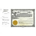 thumbnail image 1 of Goes 50 Corporation Stock Certificate, Certificate Stock, Size 8-1/2" x 15", Printable, Laser or Ink Jet Compatiable (Pack of 50), 1 of 3