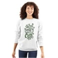thumbnail image 1 of Goes Up Must Come Down Gardener Humor Women Crewneck Sweatshirt Brisco Brands S, 1 of 6