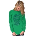 thumbnail image 1 of Goes Up Must Come Down Gardener Humor Women's Long Sleeve T Shirt Brisco Brands 2X, 1 of 6