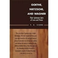 thumbnail image 1 of Pre-Owned Goethe, Nietzsche, and Wagner: Their Spinozan Epics of Love and Power (Paperback) 0739111280 9780739111284, 1 of 1