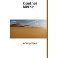 thumbnail image 1 of Goethes Merke (Hardcover), 1 of 1