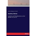 thumbnail image 1 of Goethes Werke: Lesarten und Paralipomena zu den BÃ¤nden 24 und 25, (Paperback), 1 of 1