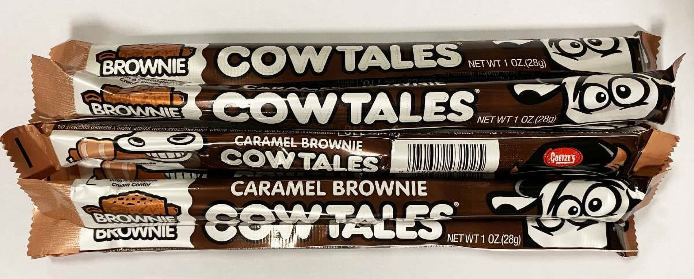 Goetze's Cow Tales Caramel Brownie - 10 Count - 1oz Cow Tales - FREE ...