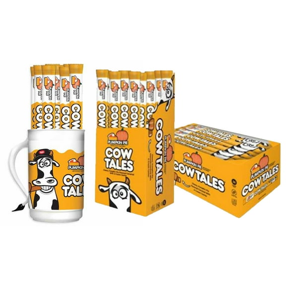 Goetze's Cow Tales Pumpkin Pie and Tumbler 100ct Box
