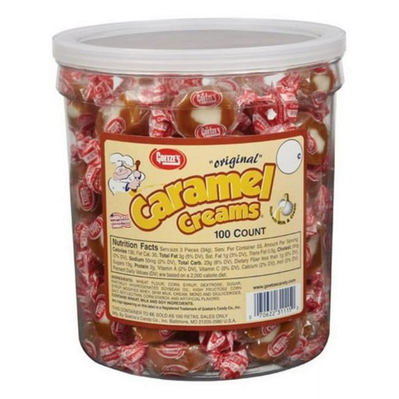 Goetzes 31115 Caramel Creams Case of 100