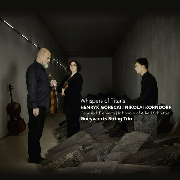 Goeyvaerts String Trio - Whispers of Titans / Korndorf - Music & Performance - CD