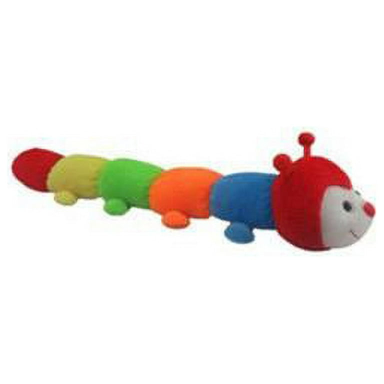 Goffa D204120 32 in. Plush Colorful Caterpillar Pack of 6