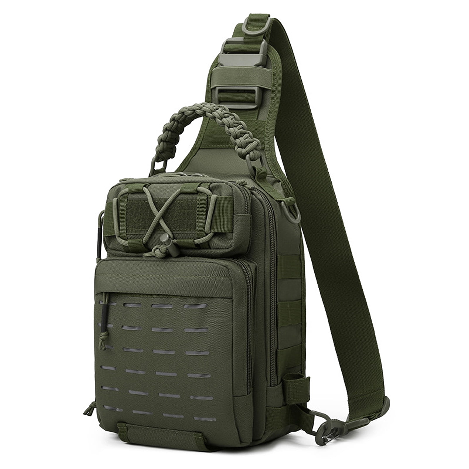  Kylebooker Fly Fishing Sling Packs Fishing Tackle Storage  Shoulder Bag (Army Green) : Sports & Outdoors
