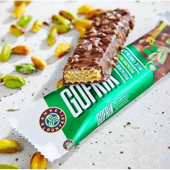 Gofrik Chocolate Bar with Antep Pistachios