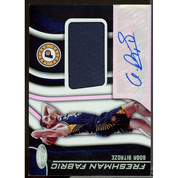 Goga Bitadze Card 2019-20 Certified Freshman Fabric Signatures #9