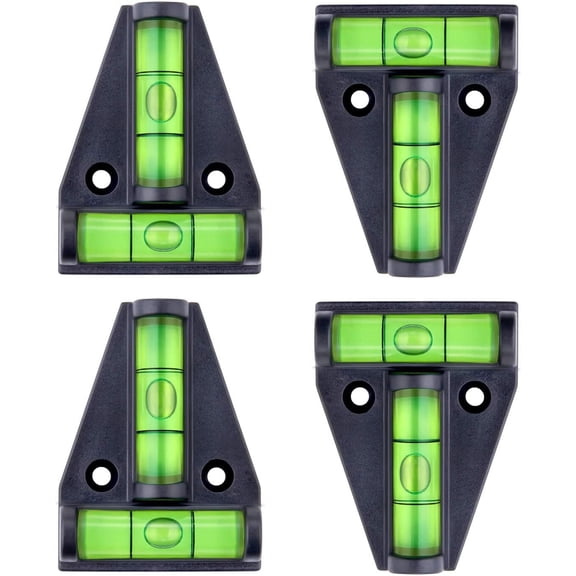 Gogcaro 4Pcs Magnetic T Type RV Levelers, RV Parts Accessories Exterior Leveling Stablilization Levelers, for RVs, Camper, Furniture, Trailers, Tripods, Camera Equipment