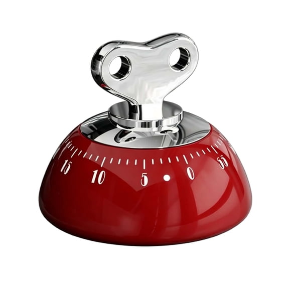 Gogcaro Magnetic Kitchen Timer for Cooking, 60 Minute Mechanical Timer, Loud Alarm, No Battery Needed, for Baking, Grilling, Studying